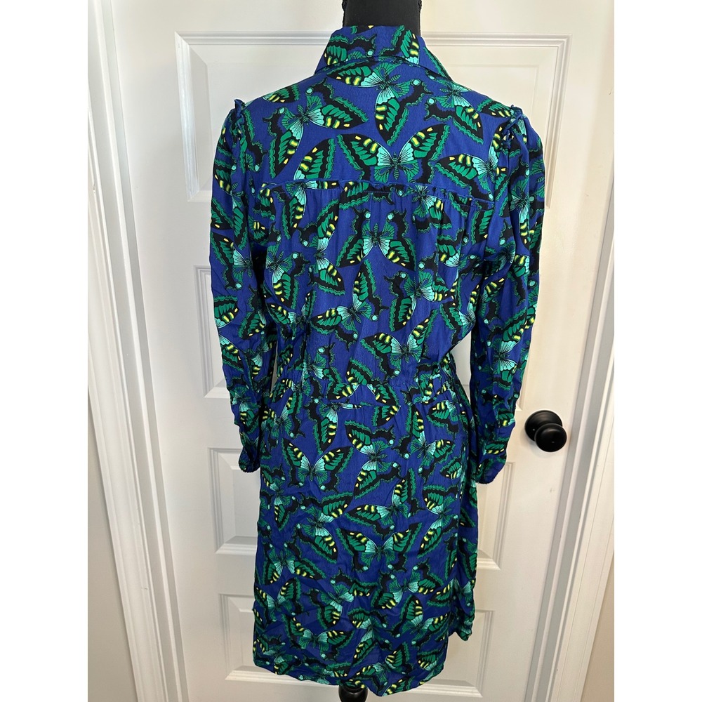 Anthropologie Maeve Pippa butterfly Shirtdress size S new nwt - Picture 3 of 9